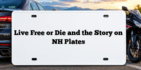 Live Free or Die and the Story on NH Plates