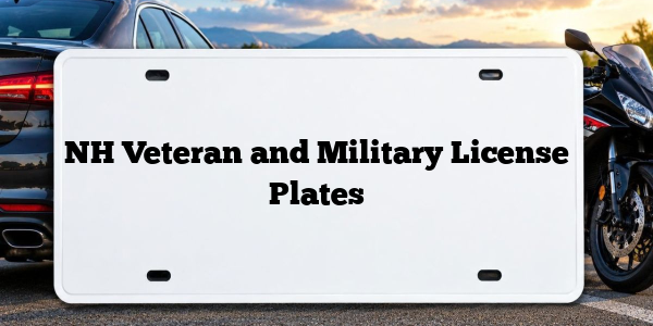 NH Veteran and Military License Plates